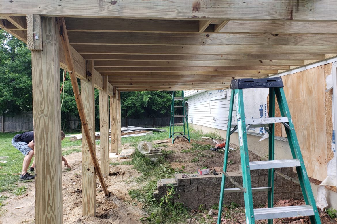 24×12 Suspended Deck (Queensbury) – ADK Customs